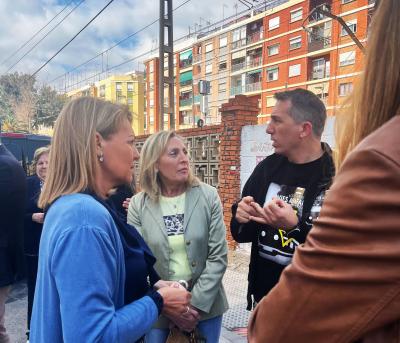Susana Camarero insta el Govern d’Espanya a escoltar les reivindicacions dels afectats pel pas a nivell d’Alfafar i a prendre una “decisió immediata”